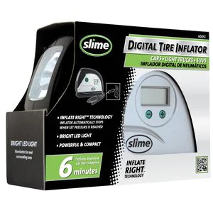 Slime 12 Volt Digital Inflator with LED Light